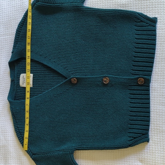 Abercrombie & Fitch Women's Deep Teal Chenille Cardigan - Small - Picture 9 of 11